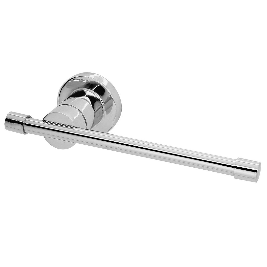 ECOSPA Toilet Roll Holder in Chrome Wall Mounted Cloakroom Bathroom